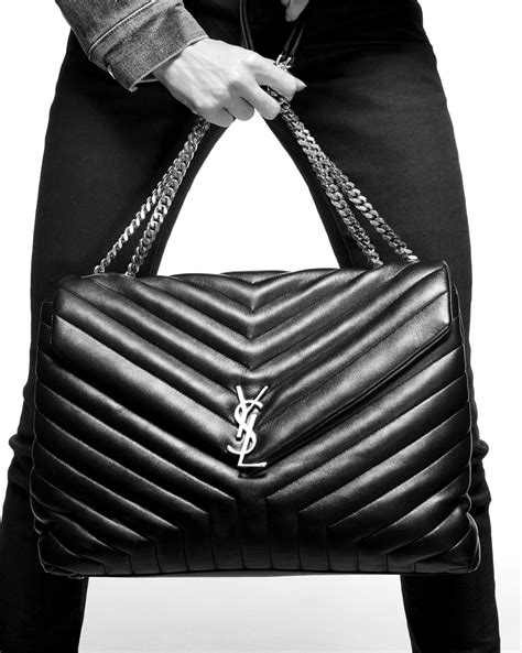 borsa ysl lou mini bag|ysl loulou large bag.